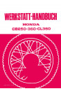 Honda CB250 360 CL360 Reparaturanleitung
