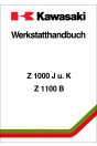 Kawasaki Z1000J Z1000K Z1100B Werkstatthandbuch