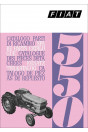 Fiat Traktor 550 Ersatzteilkatalog