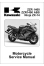 Kawasaki Ninja ZX-14 ZZR1400 & ZZR1400 ABS Service Manual