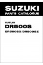 Suzuki DR500S MY1981-1982 Parts Catalogue