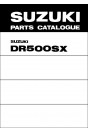 Suzuki DR500S Parts Catalogue