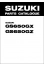 Suzuki GS650G Parts Catalogue
