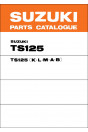 Suzuki TS125 MY1973-1977 Parts Catalogue