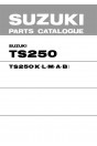 Suzuki TS250 MY1973-1977 Parts Catalogue