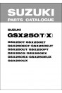 Suzuki GSX250 Parts Catalogue