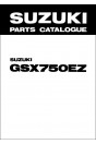 Suzuki GSX750E Parts Catalogue