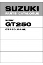Suzuki GT250 MY1973-1975 Parts Catalogue