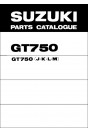 Suzuki GT750 MY1972-1975 Parts Catalogue