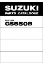 Suzuki GS550B Parts Catalogue