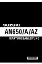Suzuki AN650 AN650A AN650Z Reparaturanleitung