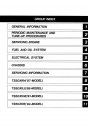 Blick ins Inhaltsverzeichnis: Suzuki TS50XK Service Manual