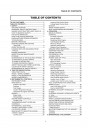 Blick ins Inhaltsverzeichnis: Iseki Traktor TXGS24 Operators Manual