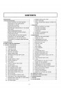 Blick ins Inhaltsverzeichnis: Iseki Traktor SF300 Operators Manual