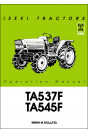 Iseki Traktor TA537F & TA545F Operators Manual