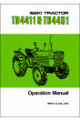 Iseki Traktor TD4411 & TD4451 Operators Manual