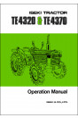 Iseki Traktor TE4320 & TE4370 Operators Manual