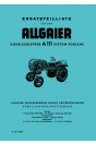 Allgaier A111 Traktor Ersatzteilkatalog