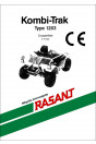 Aebi 1203 Kombi Trak Rasant Ersatzteilliste