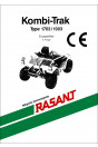 Aebi 1703 und 1903 Kombi Trak Rasant Ersatzteilliste