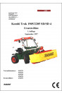 Aebi 1905 und 2205 Kombi Trak Rasant Ersatzteilliste