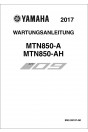 Yamaha MT-09 MTN850-A & MTN850-AH Reparaturanleitung