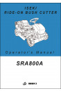 Iseki Traktor SRA800A Operators Manual