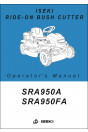 Iseki Traktor SRA950A & SRA950FA Operators Manual