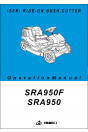 Iseki Traktor SRA950 & SRA950F Operators Manual