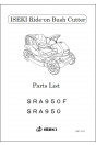 Iseki Traktor SRA950 & SRA950F Parts Catalogue