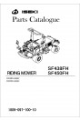 Iseki Traktor SF438FH & SF450FH Parts Catalogue