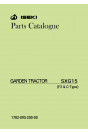 Iseki Traktor SXG15 (F2 & C-Type) Parts Catalogue