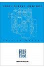 Iseki Traktor Diesel Motoren E380 E390 E3100 Service Manual