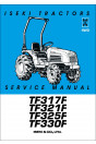 Iseki Traktor TF317F TF321F TF325F TF330F Service Manual