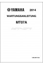 Yamaha MT-07 MY2014 Reparaturanleitung