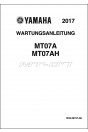Yamaha MT-07 MY2017 Reparaturanleitung