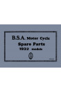 BSA Motor Cycle Spare Parts & Replacement Parts 1932