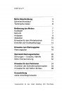 Blick ins Inhaltsverzeichnis: Deutz FL911 und FL912 Motor Betriebsanleitung