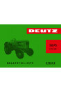 Deutz F3L514 - 50PS Dieselschlepper Ersatzteilkatalog