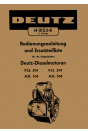 Deutz F2L514 F3L514 A2L514 A3L514 Motor Betriebsanleitung und Ersatzteilkatalog