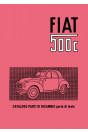 Fiat 500C Topolino Teileverzeichnis zum Ersatzteilkatalog