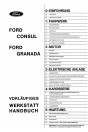Blick ins Inhaltsverzeichnis: Ford Consul und Granada 1971 Werkstatthandbuch