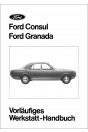 Ford Consul und Granada 1971 Werkstatthandbuch
