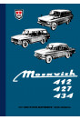 Moskwitsch 412, 427, 434 Betriebsanleitung