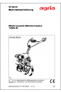 Agria 100-R Betriebsanleitung, Buchcover