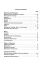 Inhaltsverzeichnis Agria 2400 Betriebsanleitung