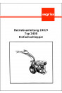 Agria 2400 Betriebsanleitung, Buchcover