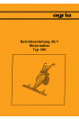 Agria 300 Betriebsanleitung, Buchcover