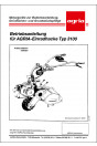 Agria 3100 Betriebsanleitung, Buchcover