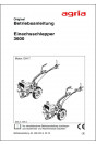Agria 3600 Betriebsanleitung, Buchcover